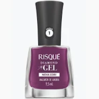 imagem de ESMALTE RISQUE DIAMOND GEL 9,5ML MACARON AMORA