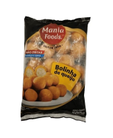 imagem de BOLINHA QUEIJO MANIA FOODS 500G PRE FRITO