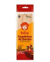 imagem de ESPETO BAMBU BILLA P /CHURRASCO C/ 50UN