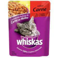 imagem de WHISKAS SACHE 85CARNE 1  ANOS