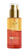 imagem de OLEO CAP DOVE 110ML UV REPAIR E GLOW+FERULICO