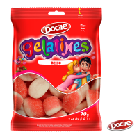 imagem de BALA GEL DOCILE 70G BEIJO