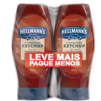 imagem de KETCHUP HELLMANNS 380G C/2UN NBA LV+PG-