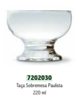 imagem de TACA SOBREMESA PAULISTA 220