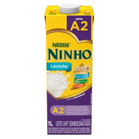 imagem de LEITE UHT NINHO 1L A2 SEMIDESNAT