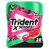 imagem de GOMA TRIDENT X SENSES 54G MELANCIA/MINT C/28UN