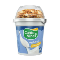 imagem de IOG CANTO DE MINAS 400G C/PEDACOS MORANGO