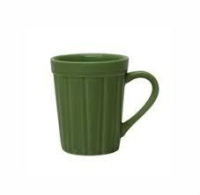 imagem de CANECA PORCELANA 220ML CANELADA COLORIDA