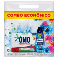 imagem de CJ SABAO PO OMO 1,6KG LAV.PERF+COMFORT 500ML FRES
