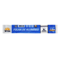 imagem de PAPEL ALUMINIO WYDA 30CMX7,5M