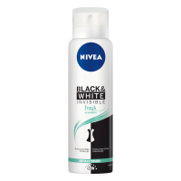 imagem de DS NIVEA 150ML AERO INVISIBLE BLACK   WHITE FRESH