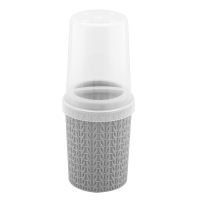 imagem de PORTA ESCOVA DENTE 770ML TRAMA FENDI PLASUTIL