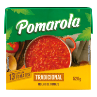imagem de MOLHO POMAROLA 520G TRADICIONAL