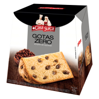 imagem de PANETONE CASA SUICA 400G GOTAS CHOC ZERO ACUCAR